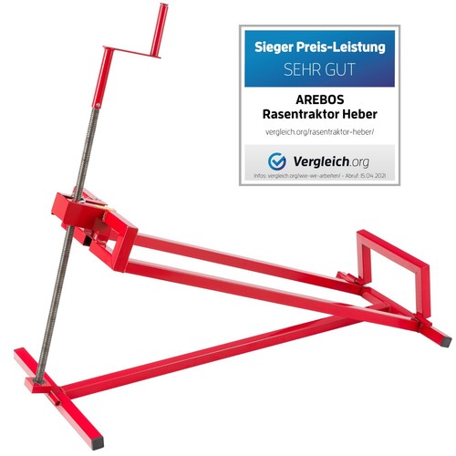 Arebos rasentraktor heber - arebos, 450